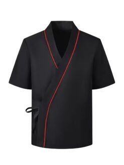 Unisex Japanese-Style Sushi Chef Coat