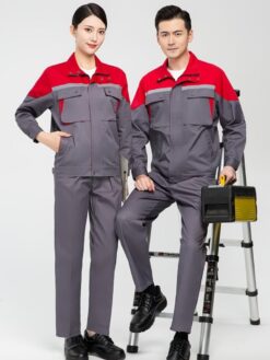 2 Pcs Unisex Industrial Workwear Set